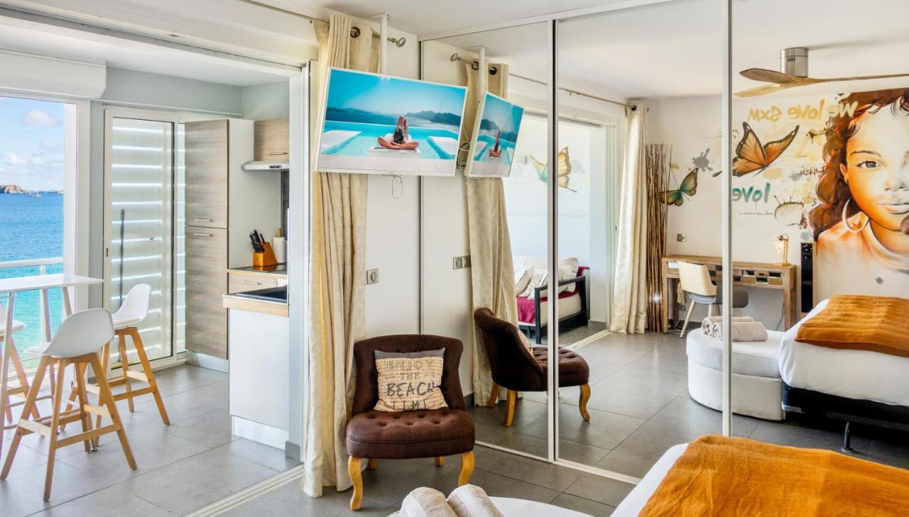 Residence Bleu Marine - Honeymoon Apartments 格兰德凯斯 外观 照片